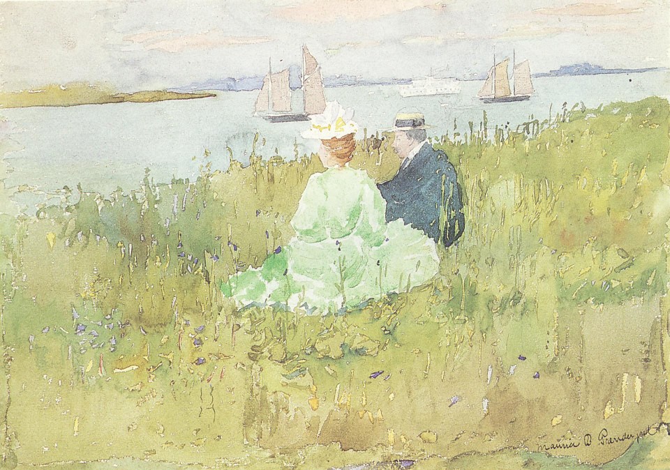 Viewing the Ships by Maurice Prendergast