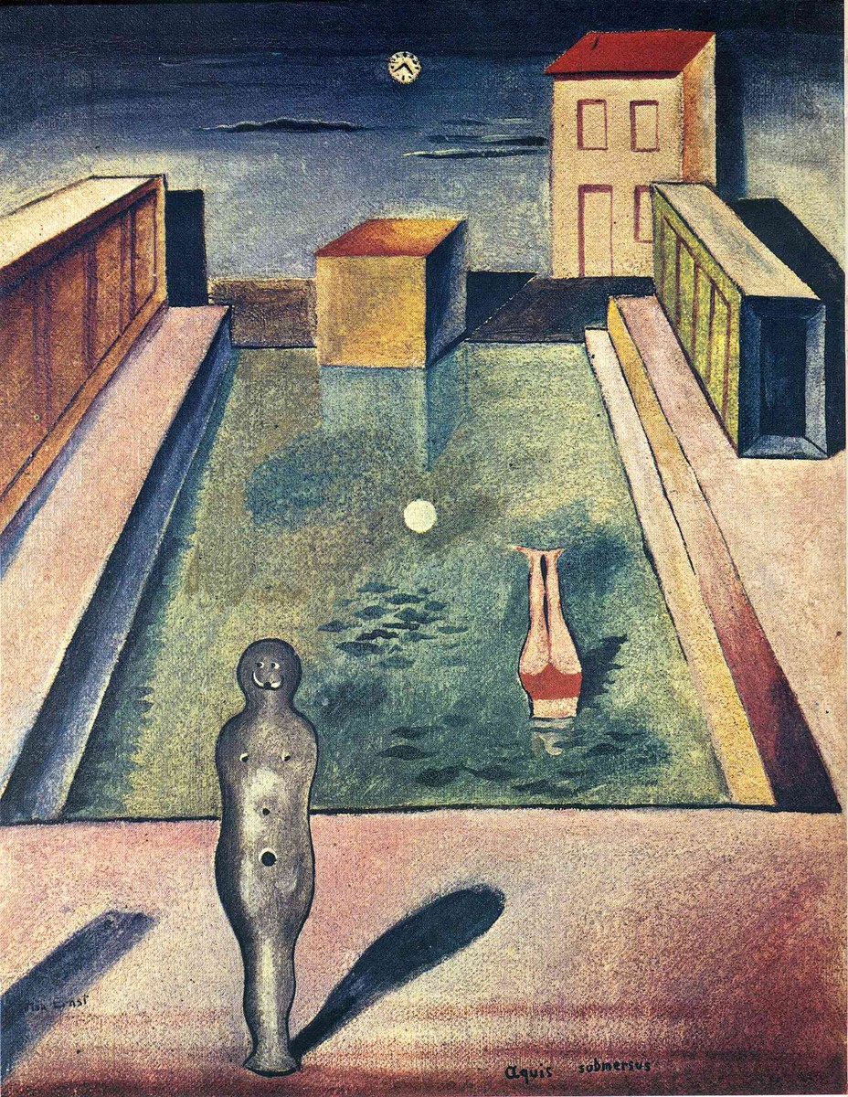 Aquis submersus by Max Ernst