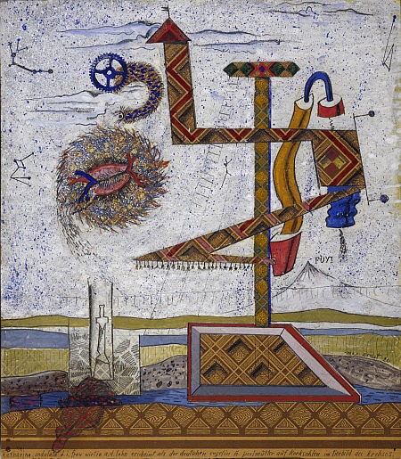 Katharina Ondulata by Max Ernst