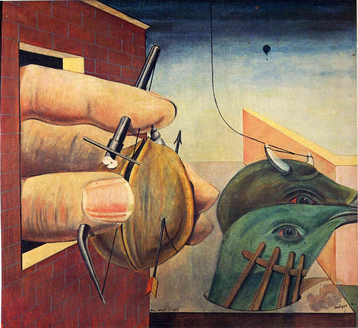 Oedipus Rex by Max Ernst