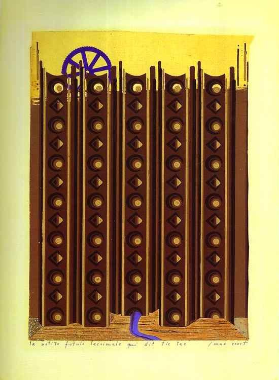 The Small Fistule That Says Tic Tac by Max Ernst