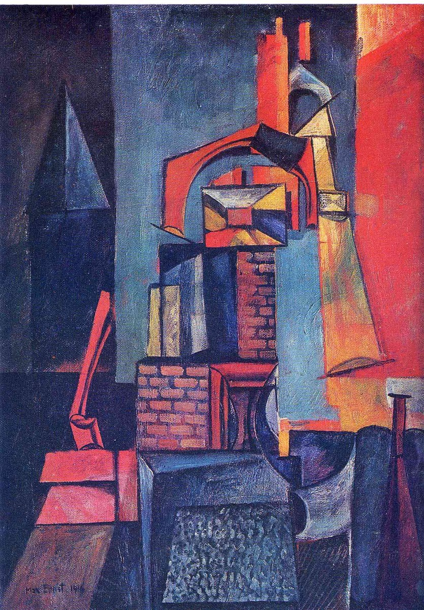 Towers by Max Ernst