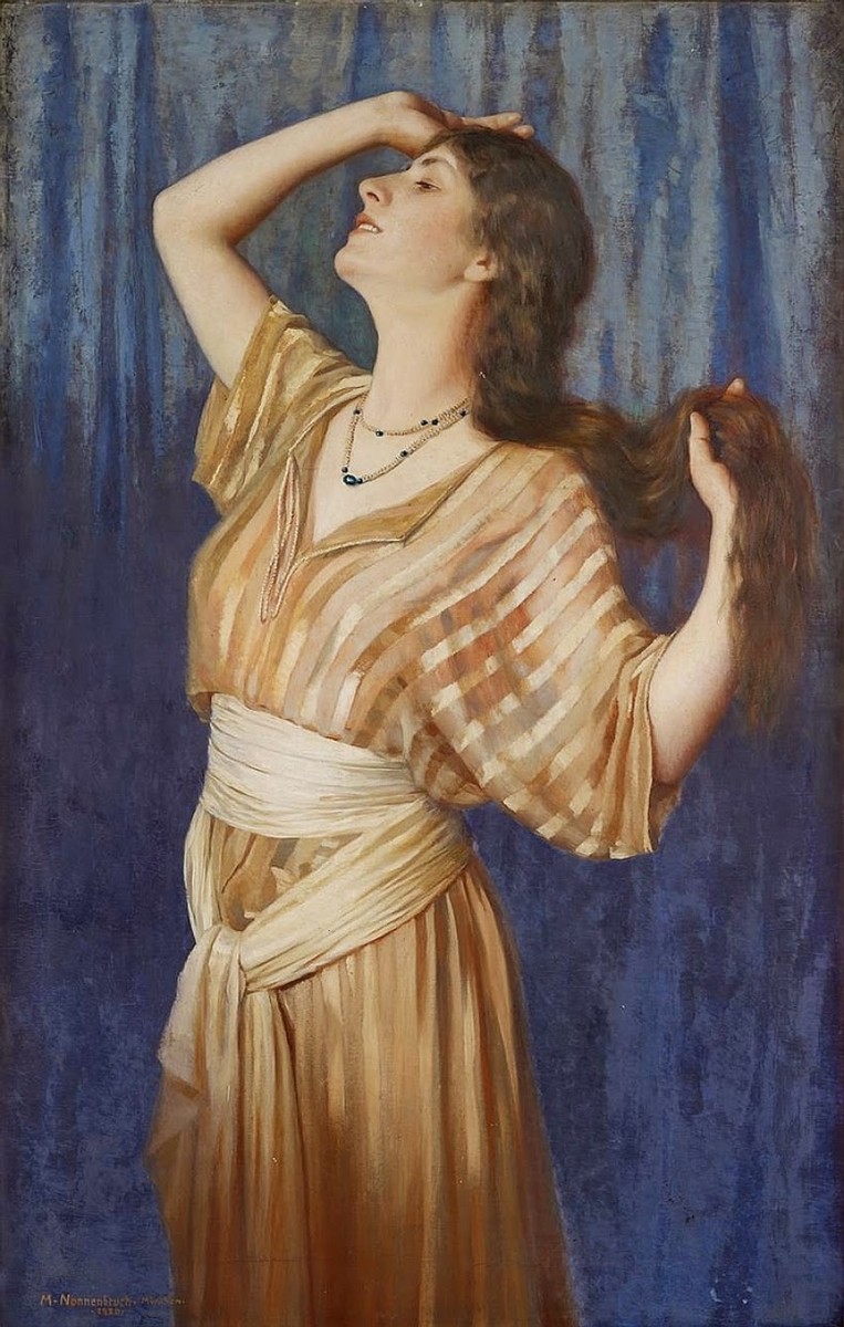 Orientalische Tänzerin by Max Nonnenbruch