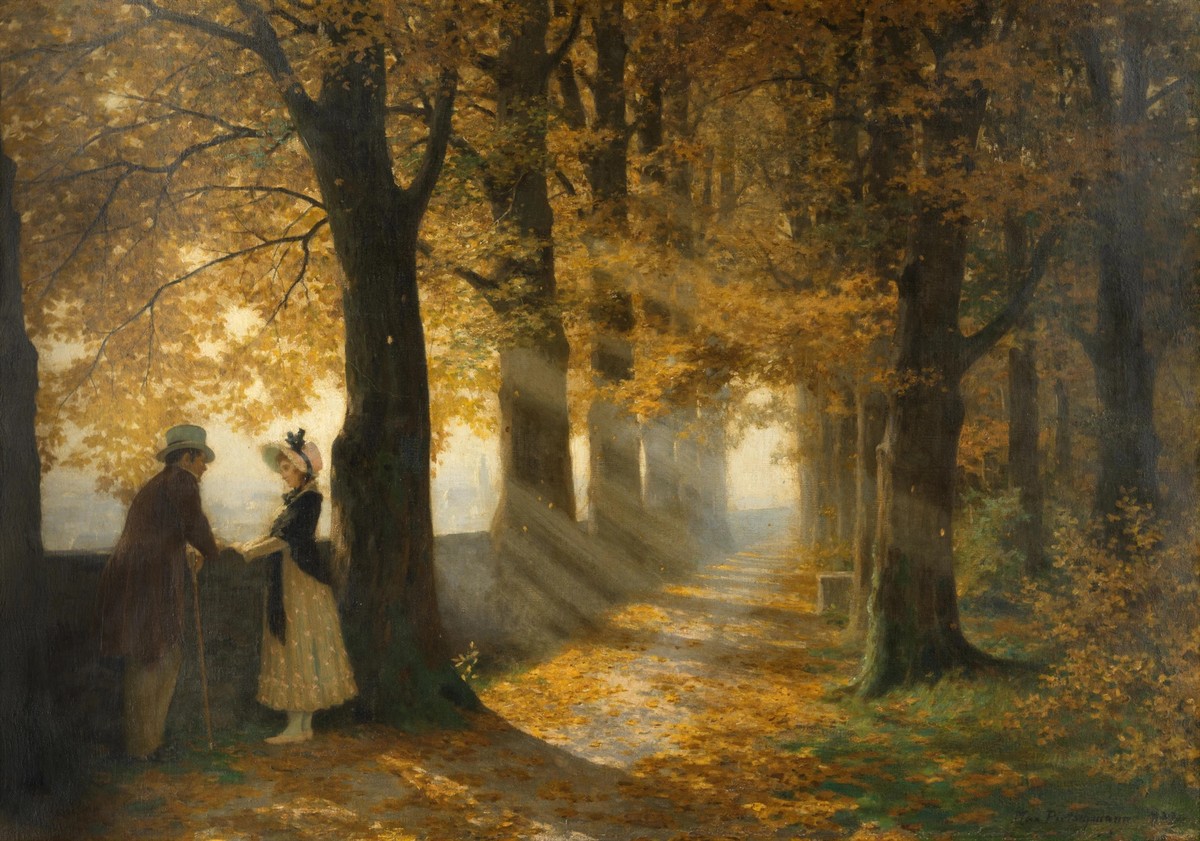 A romantic walk by Max Pietschmann
