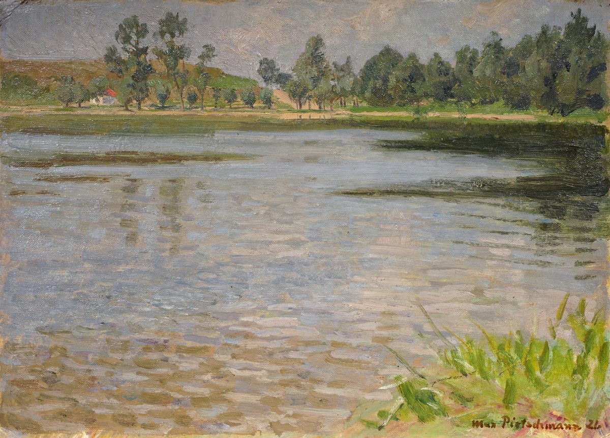 At the Lübbesee by Max Pietschmann
