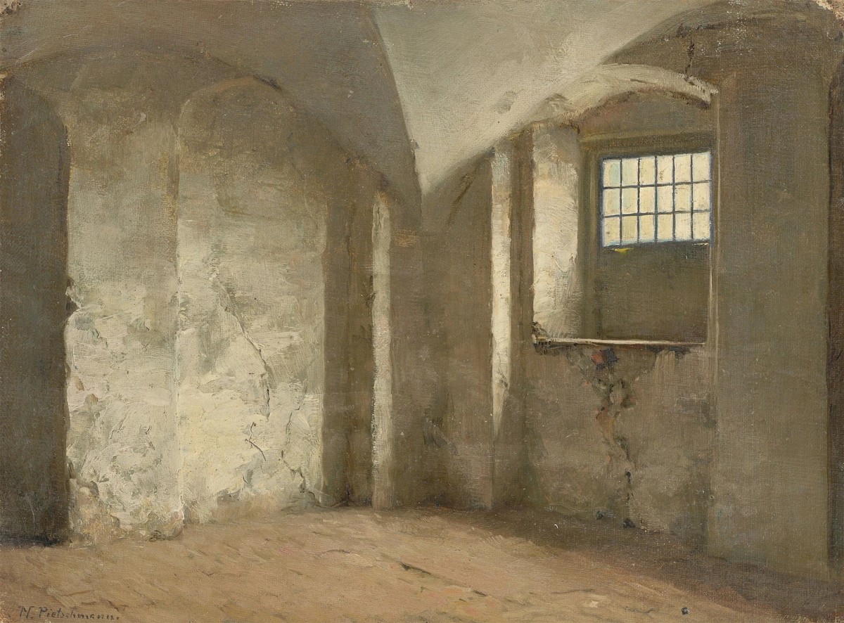 Light study in the vault cellar by Max Pietschmann