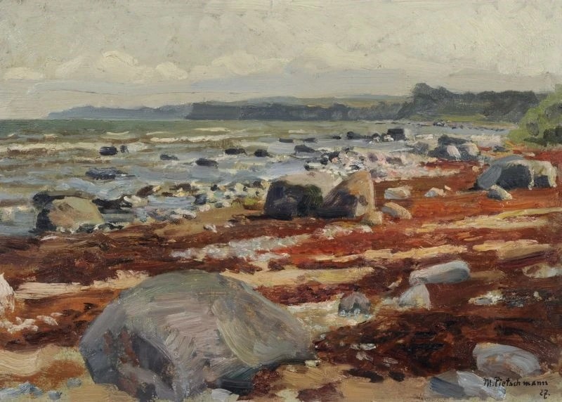 On the coast of Rügen by Max Pietschmann