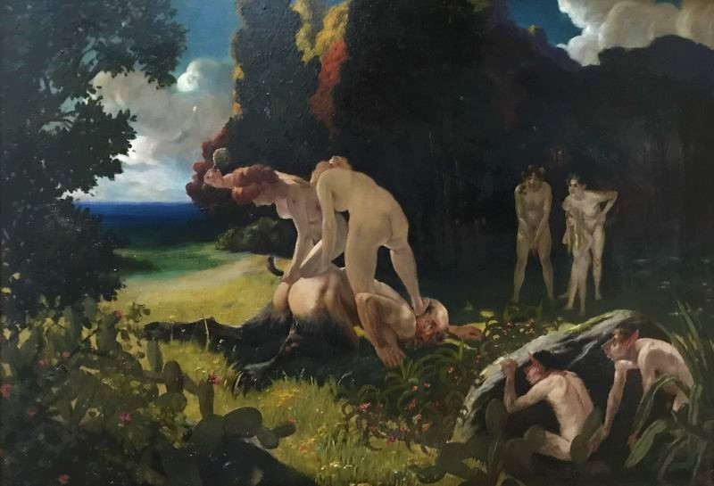 Punishment of the Faun by Max Pietschmann
