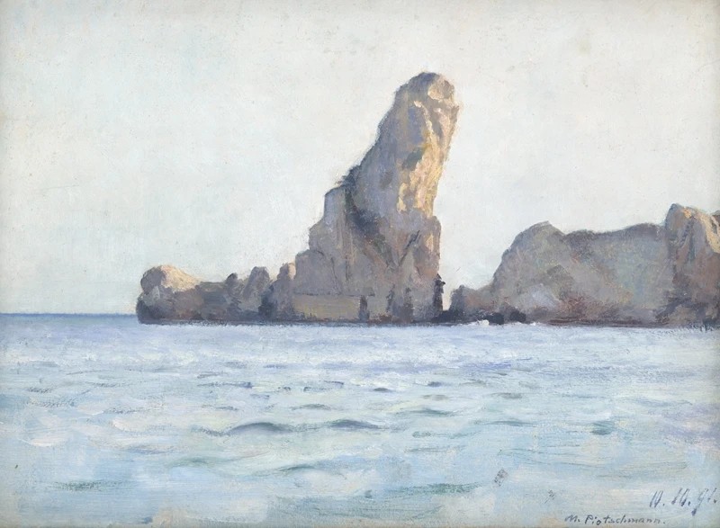 The Aiguilles Rocheuses on the Belle-Ile in Brittany by Max Pietschmann