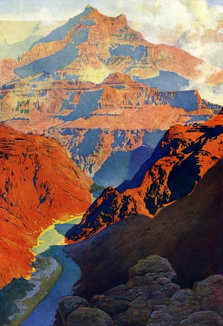 Grand Canyon by Maxfield Parrish
