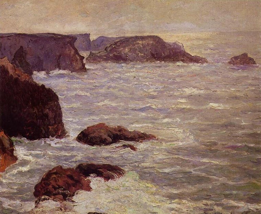 Coast Goulphar by Maxime Maufra