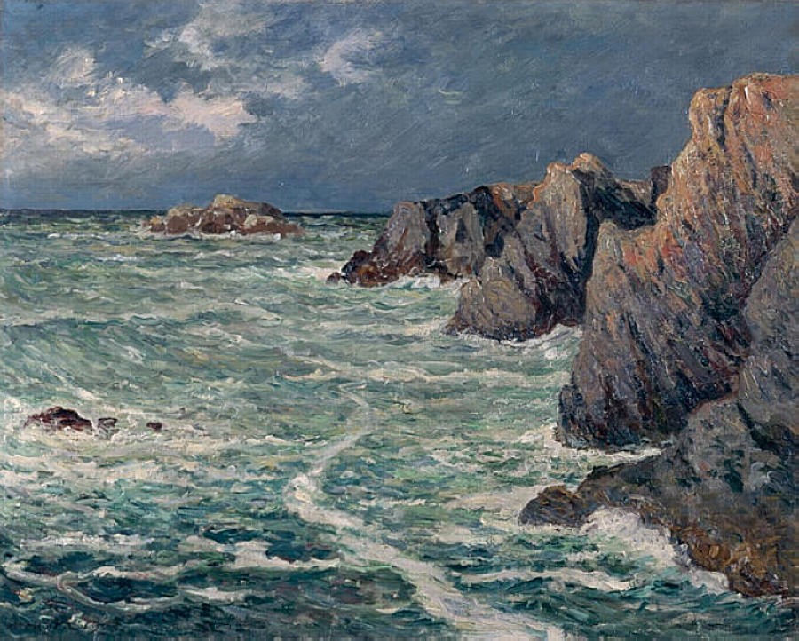 Domois shore (Belle-Ile-en-Mer) by Maxime Maufra