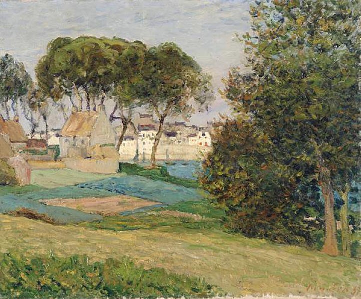 Douarnenez, October landscape by Maxime Maufra