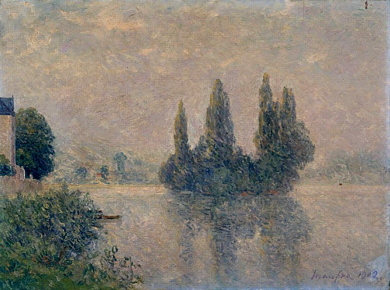 Fog on the Seine (The Andelys) by Maxime Maufra