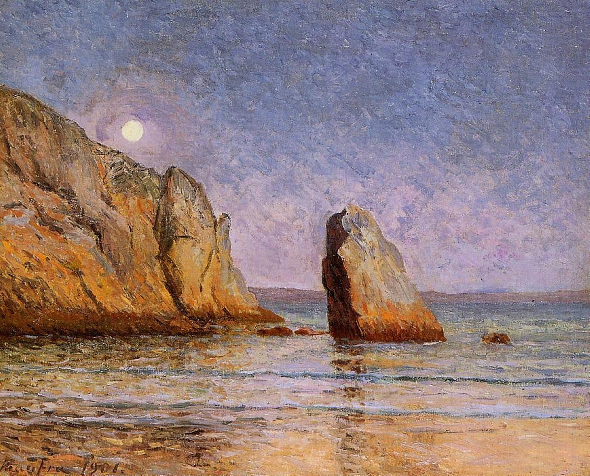 Moonrise by Maxime Maufra