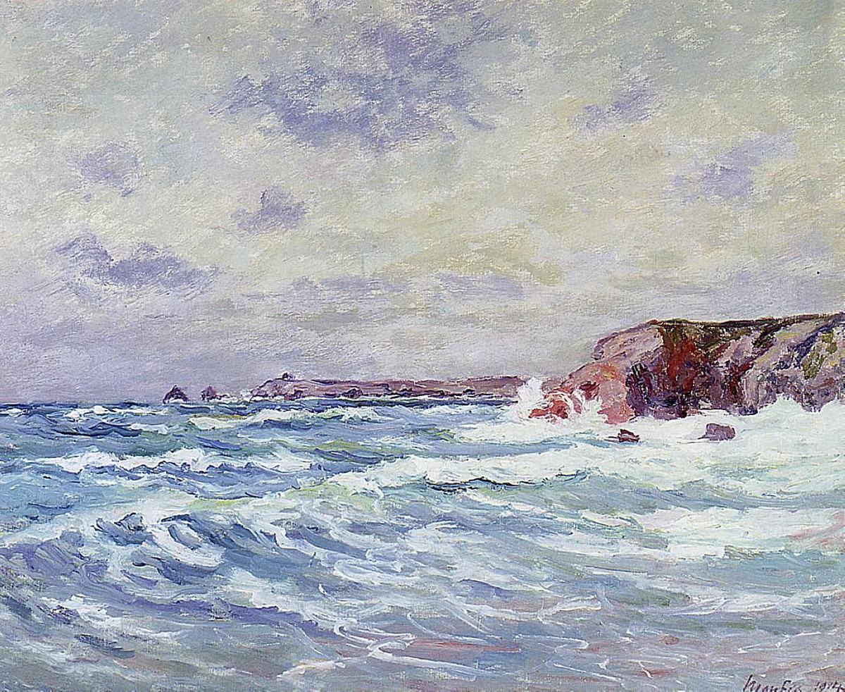 Port-Bara (Near the Ile de Quiberon) by Maxime Maufra