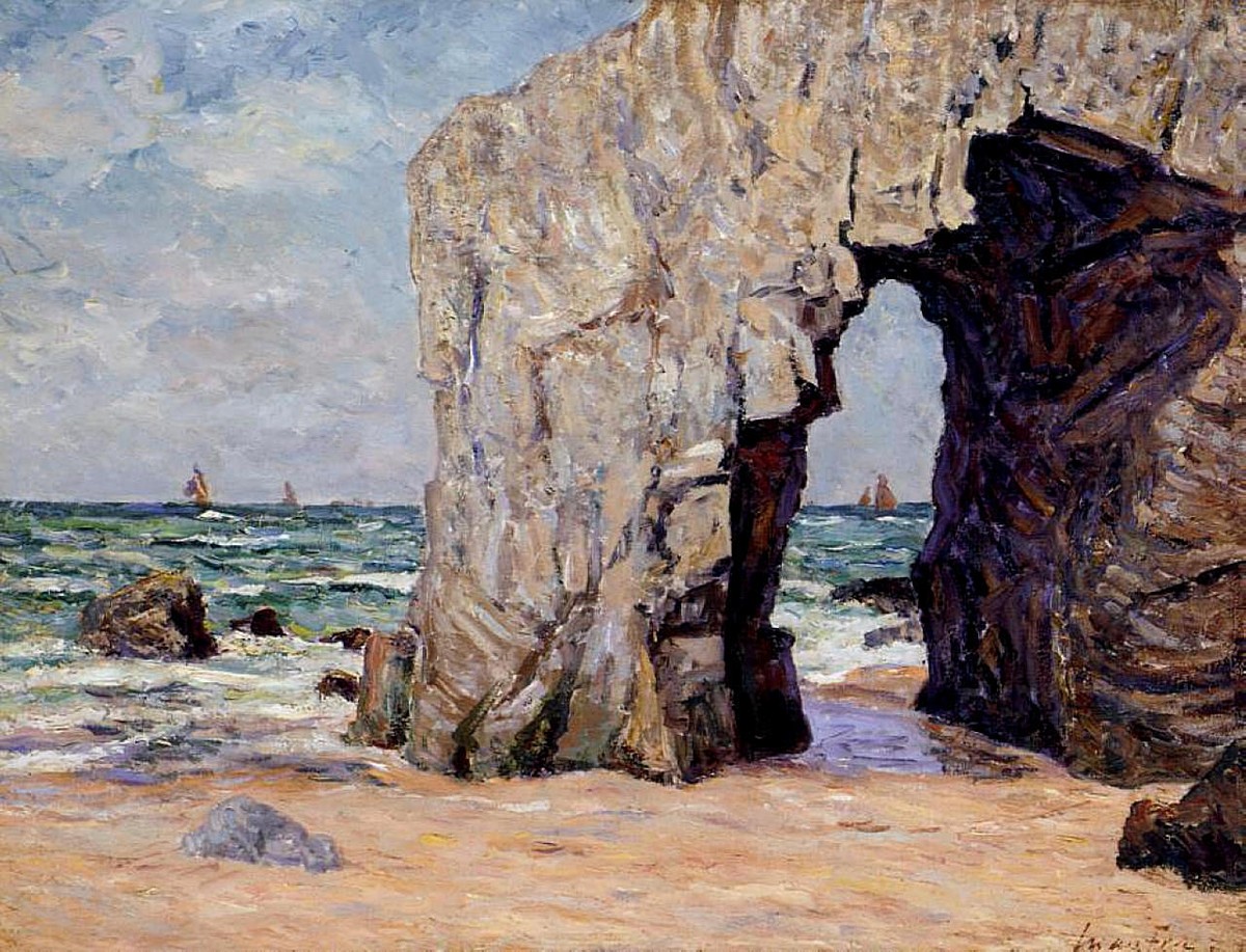 The Ark of Port Blanc, the Isle of Presq Quiberon by Maxime Maufra
