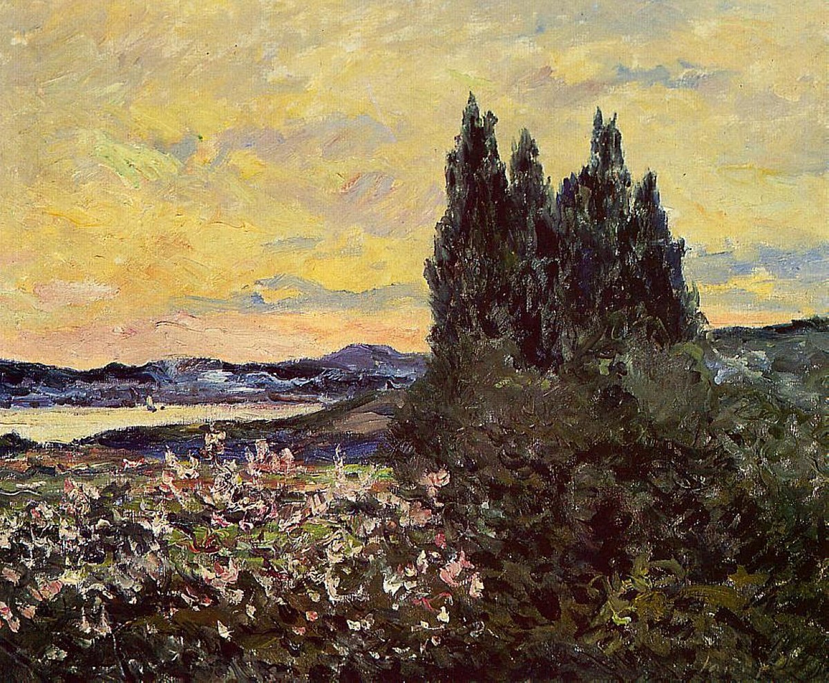 The Bay of Saint-Tropez by Maxime Maufra