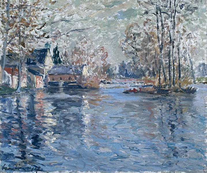 The Dam of a Loir Ponce by Maxime Maufra