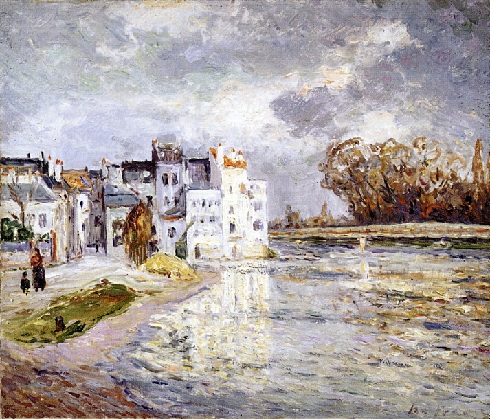 The Marne at Lagny by Maxime Maufra