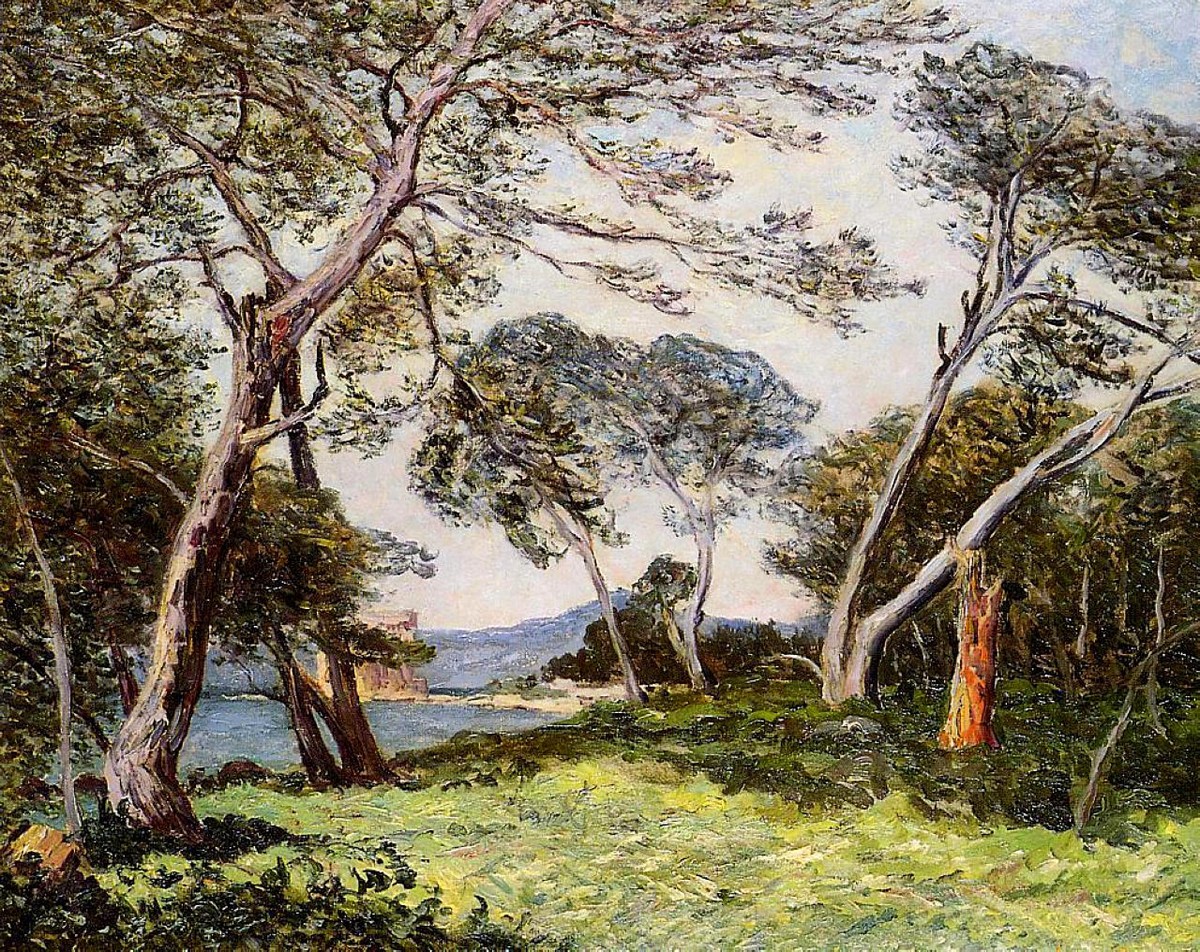 The Pines of the Ile St. Morah by Maxime Maufra