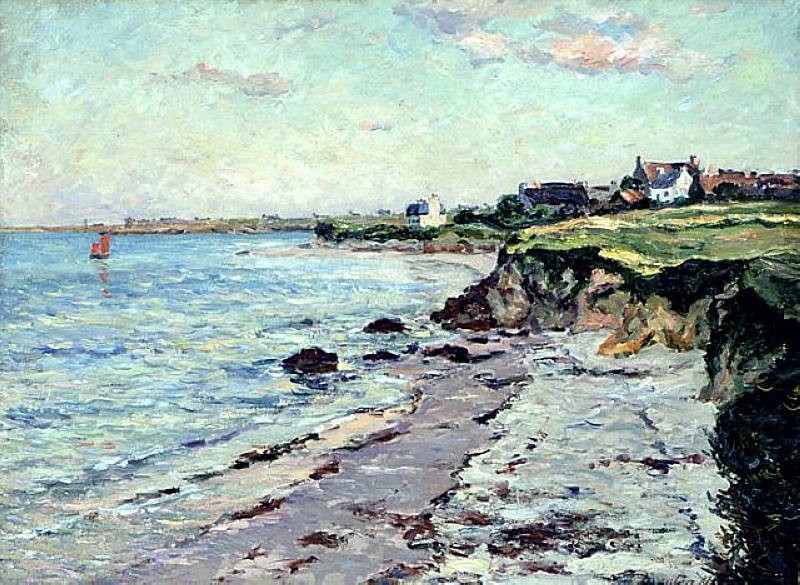 The Village of Kerhostin by Maxime Maufra