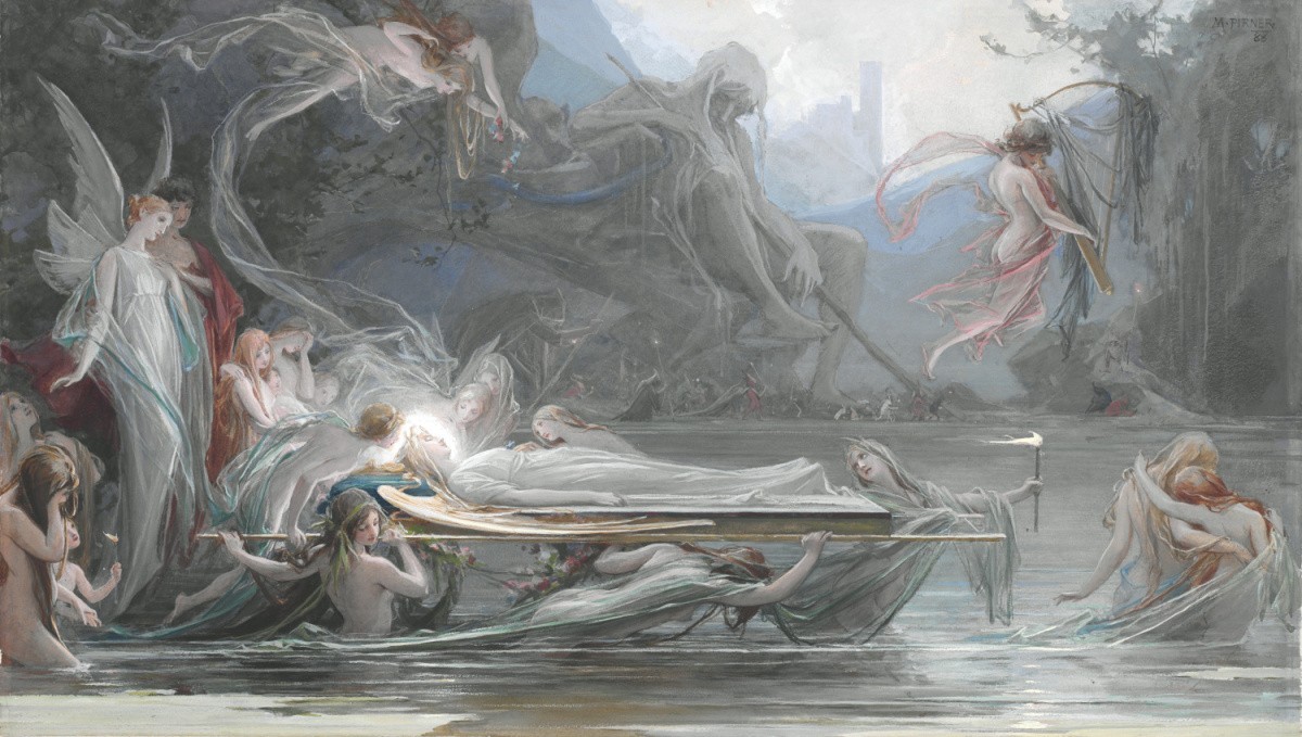 Pohřeb Víly by Maximilian Pirner