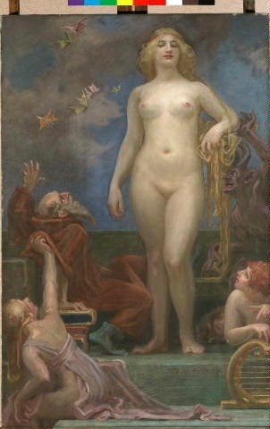 Pokušení Sv. Antonína by Maximilian Pirner