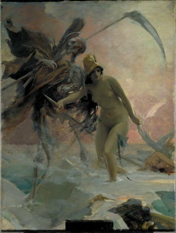 Třeštění, Nenávist a Smrt, Studie by Maximilian Pirner