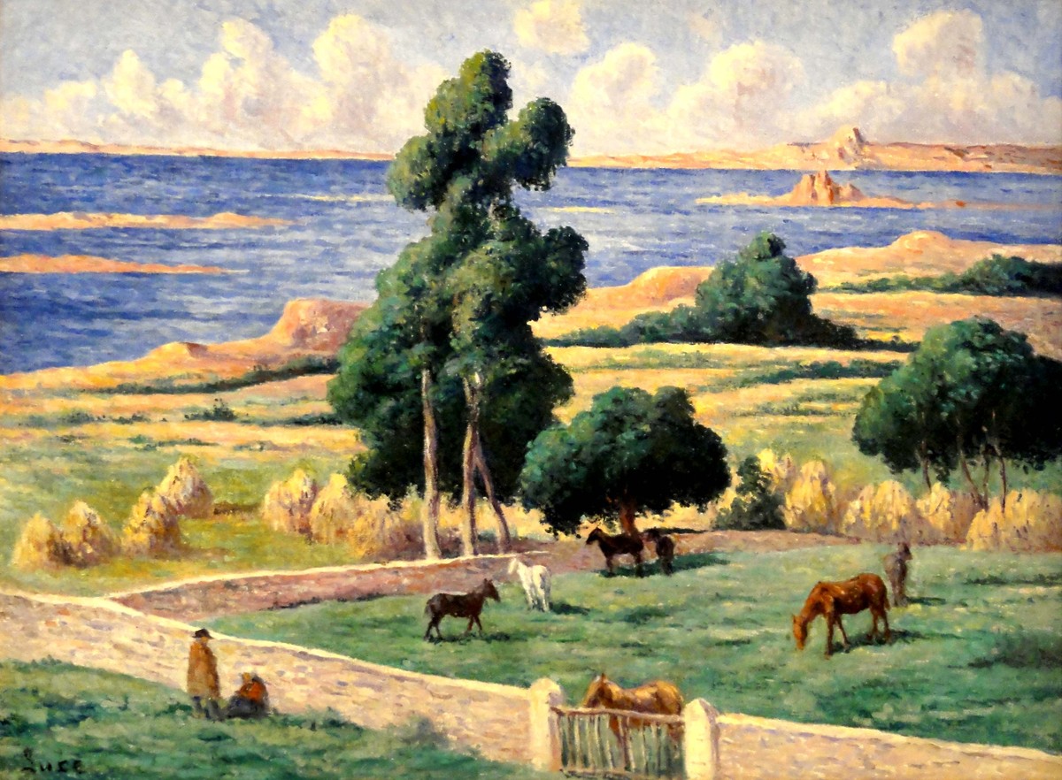 Bois Island, Kermouster, Lézardrieux by Maximilien Luce