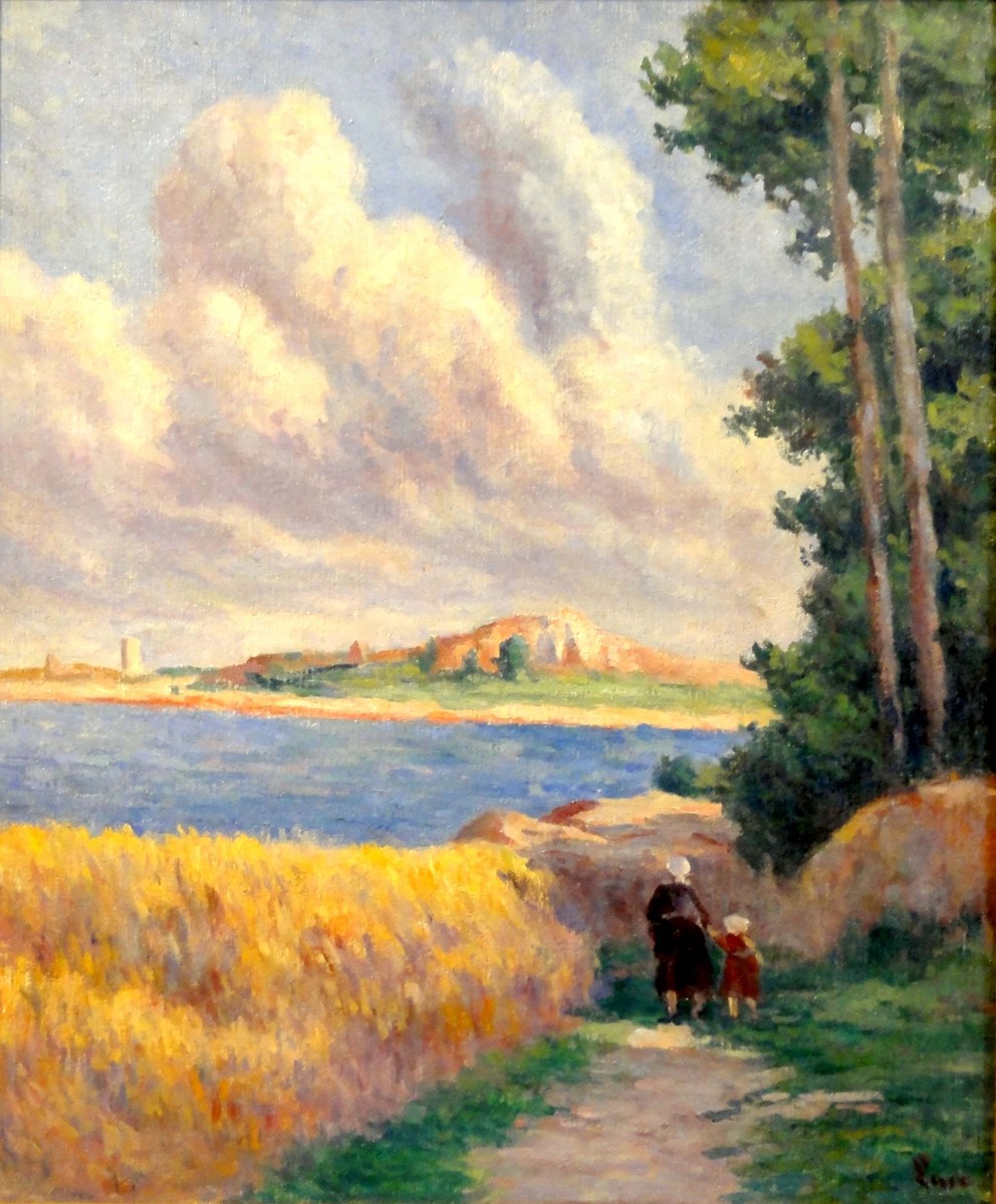 Kermouster, The Way by Maximilien Luce