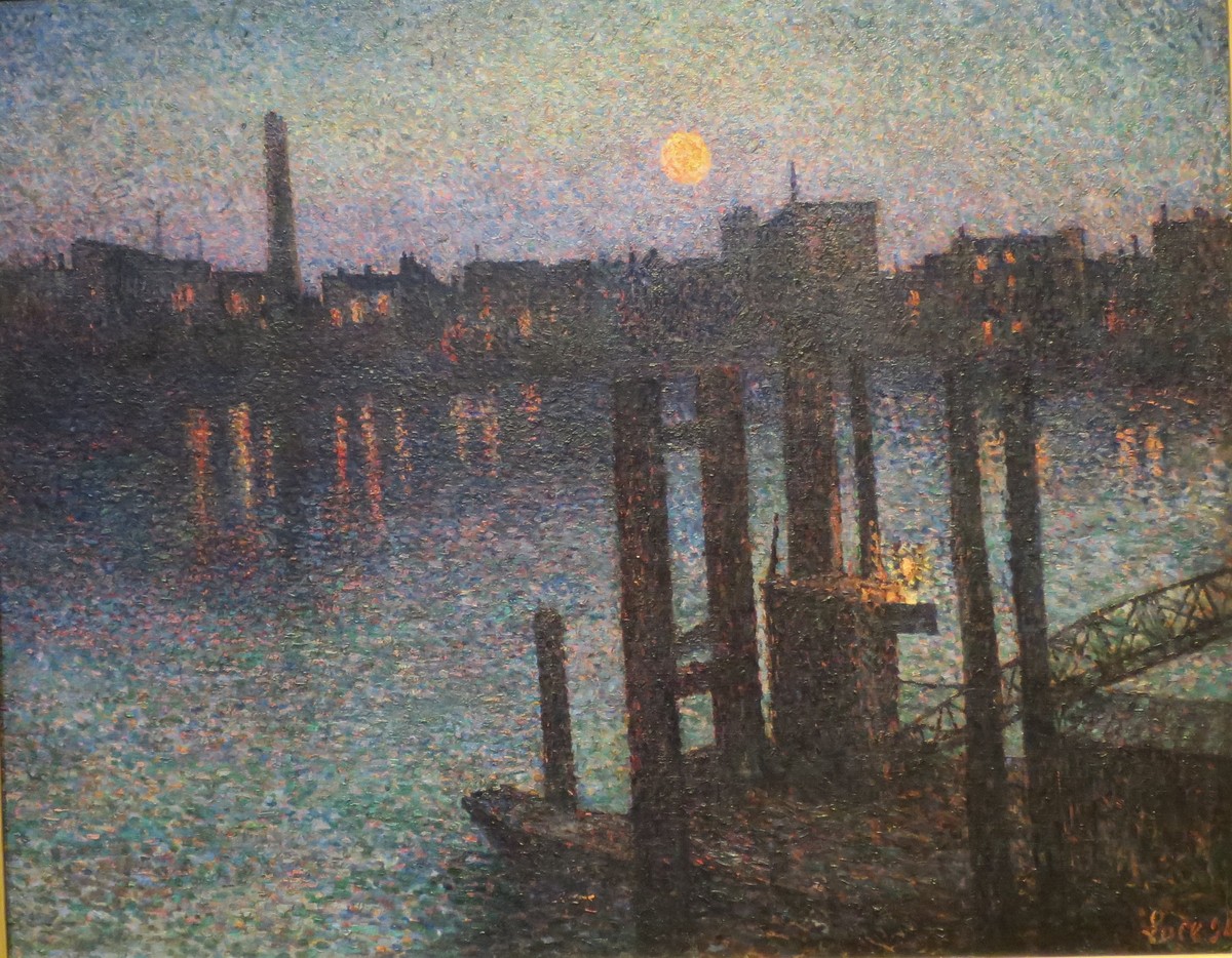 Port of London, Night by Maximilien Luce