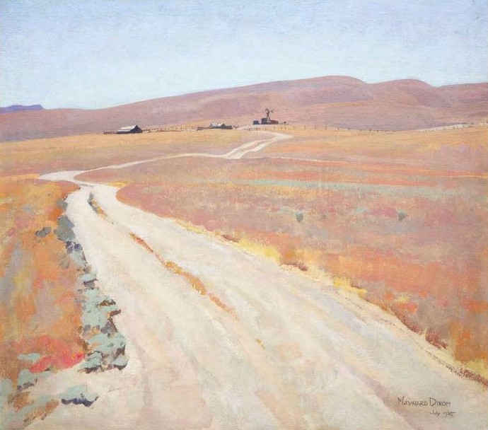 Abandoned Ranch by Maynard Dixon