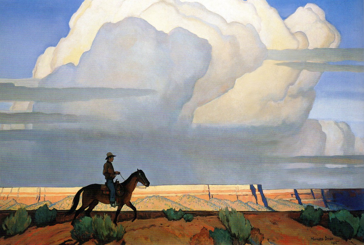 Desert Journey by Maynard Dixon