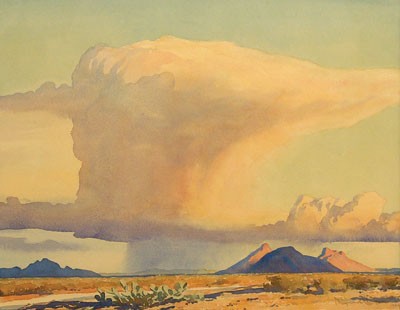 Drought and Downpour by Maynard Dixon