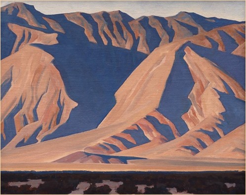 Inyo Mountains by Maynard Dixon