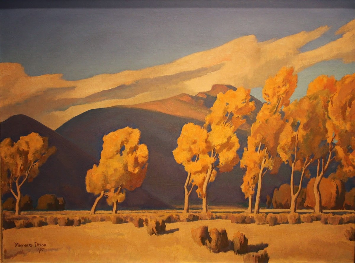 November in Nevada by Maynard Dixon