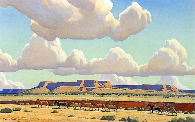 Wide Lands of the Navajo by Maynard Dixon