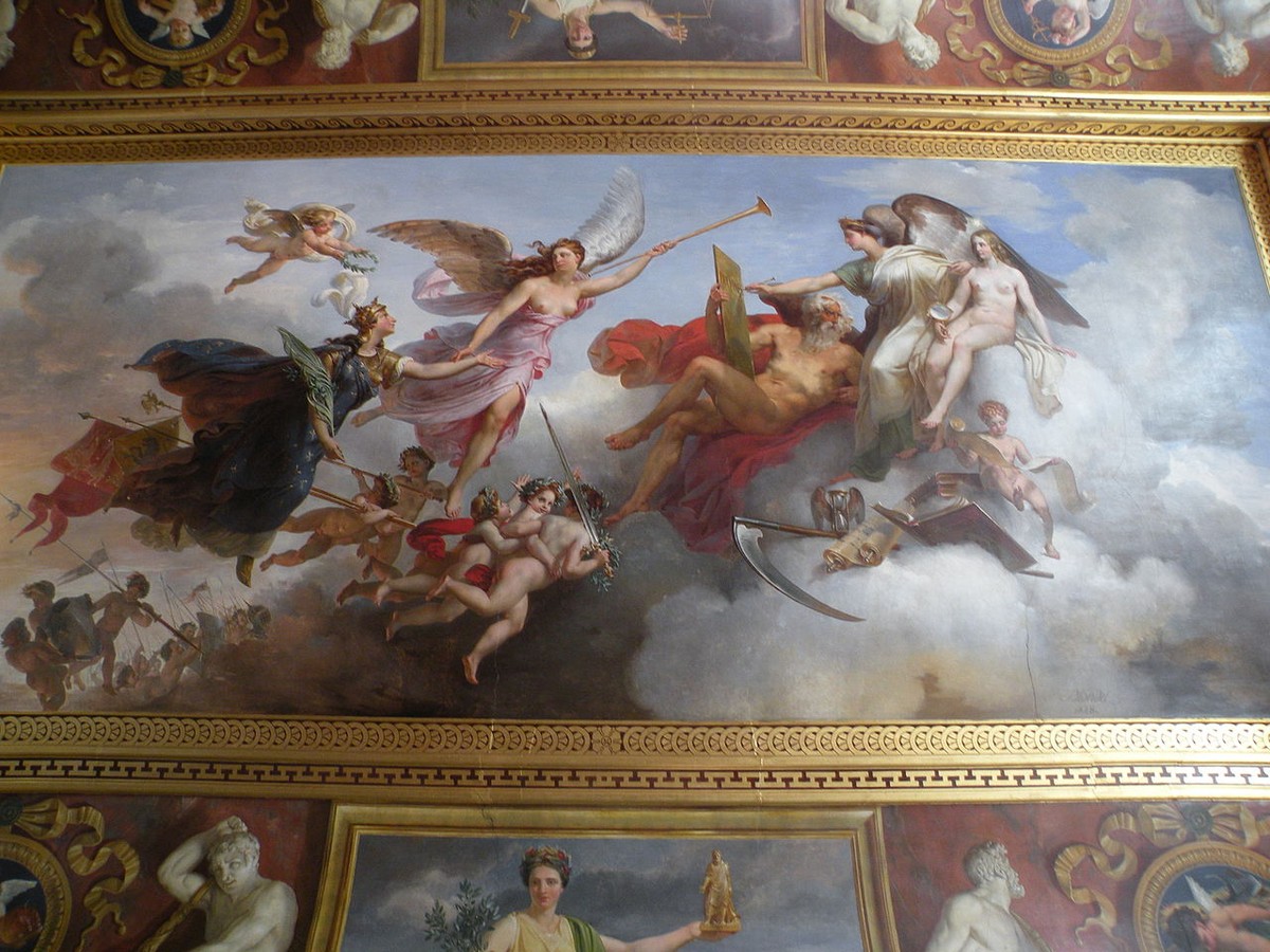 France victorious at Bouvines by Merry Joseph Blondel