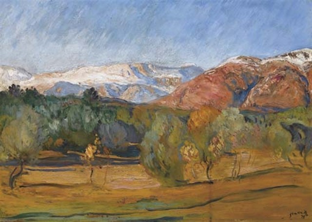 Alpes Maritimes Landscape by Michel Simonidy