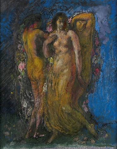 The Three Graces by Michel Simonidy
