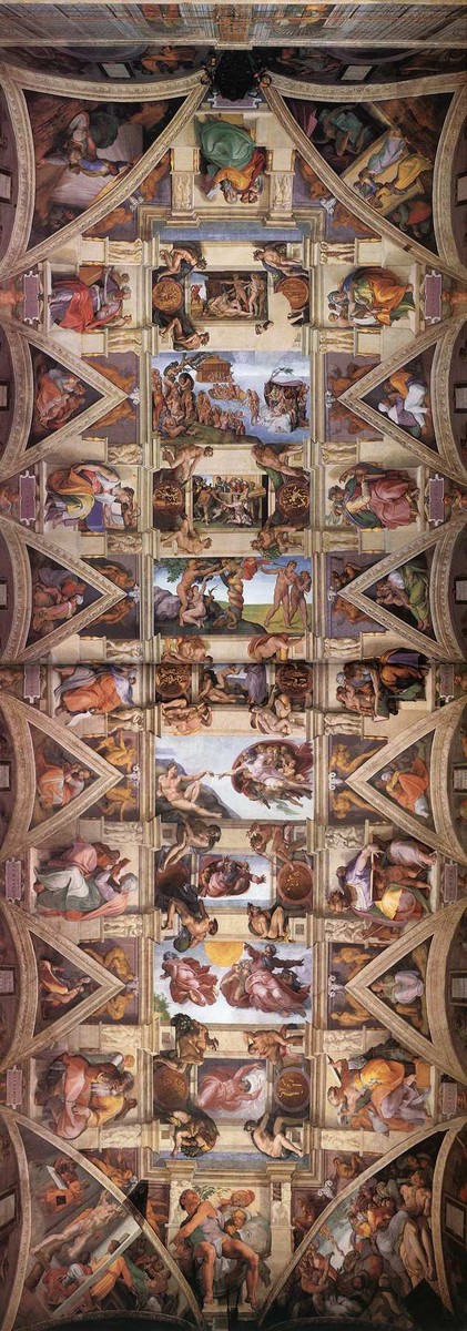 Sistine Chapel Ceiling by Michelangelo