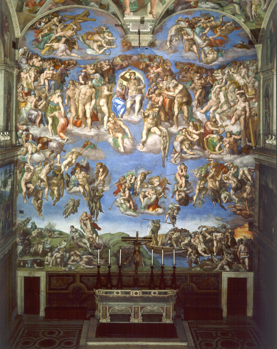 The Last Judgement by Michelangelo