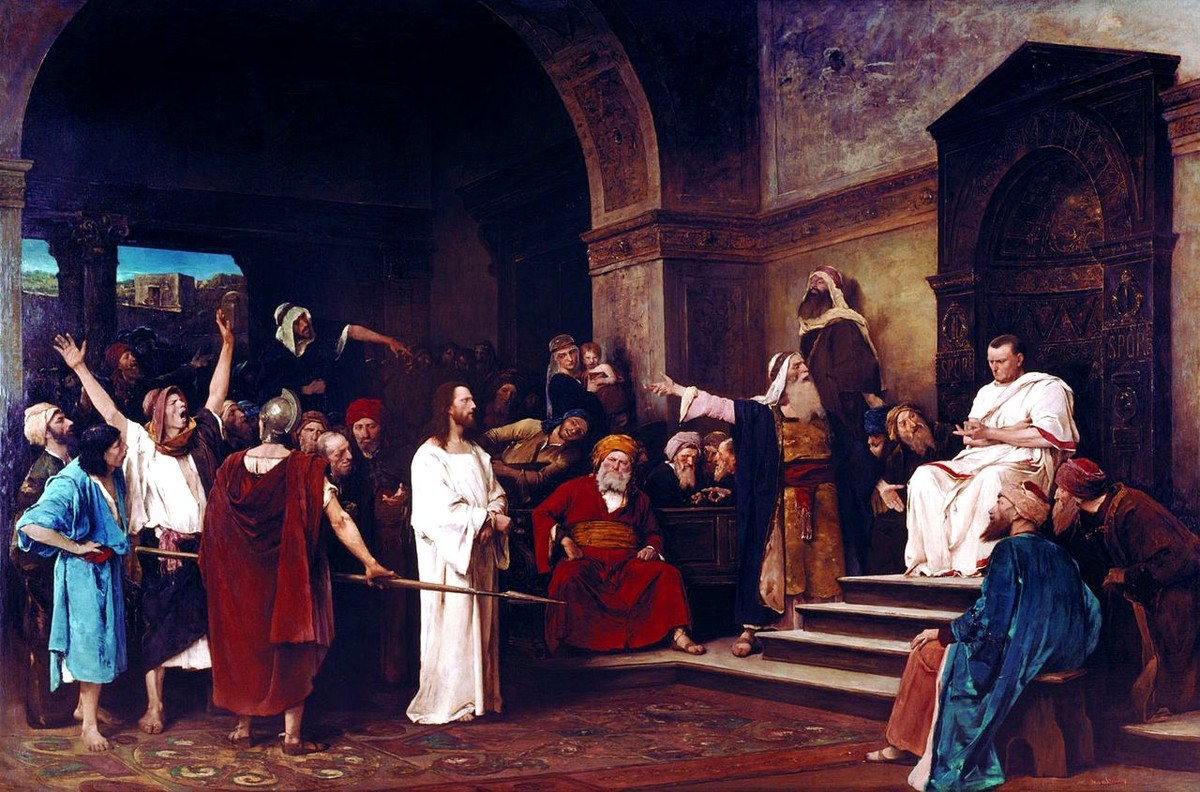 Christ Before Pilate by Mihaly Munkacsy