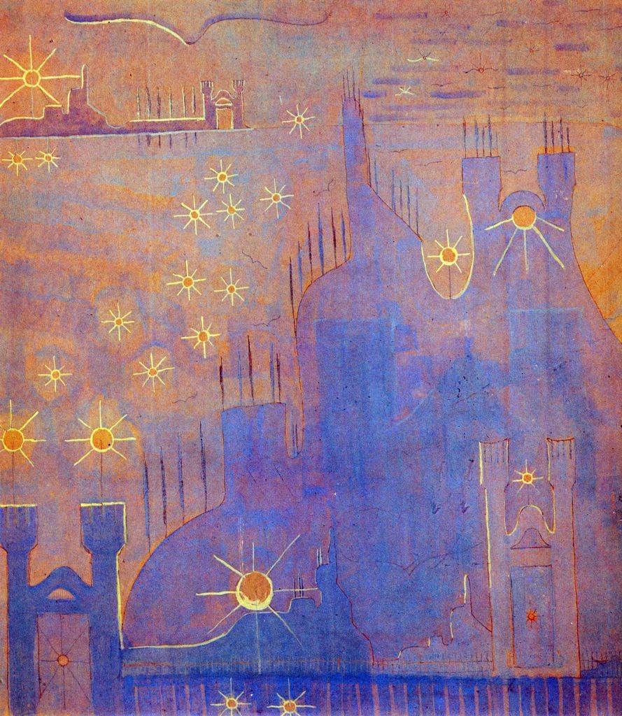 Allegro (Sonata of the Sun) by Mikalojus Konstantinas Ciurlionis