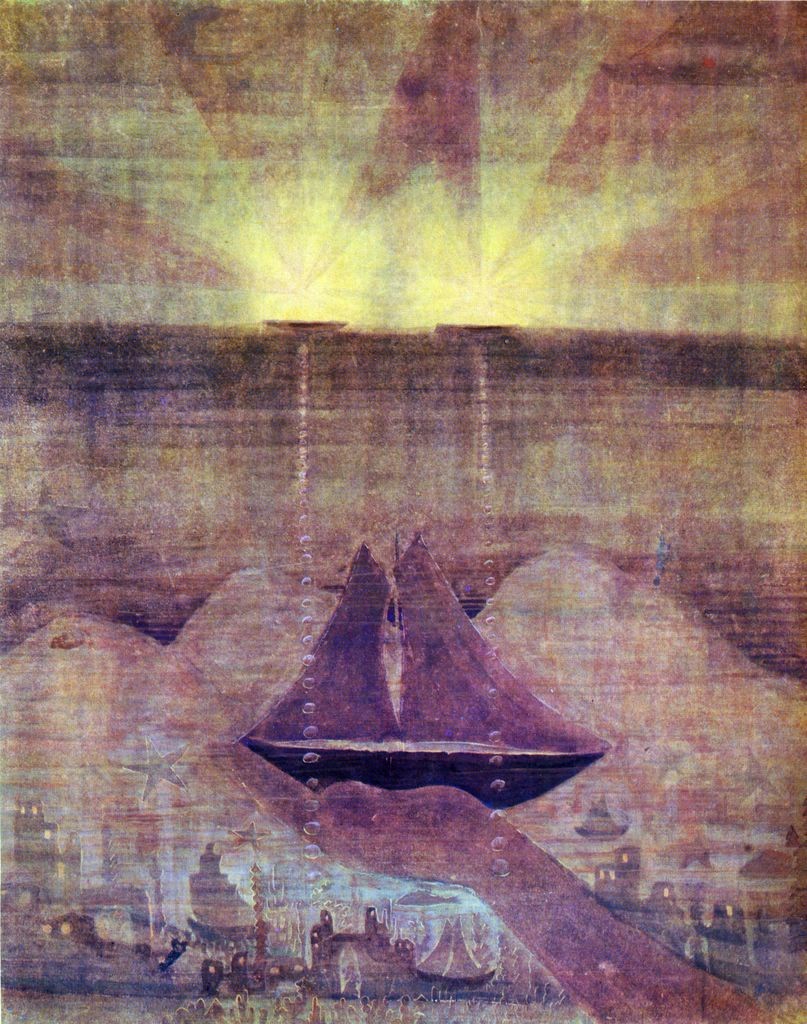 Andante (Sonata of the Sea) by Mikalojus Konstantinas Ciurlionis