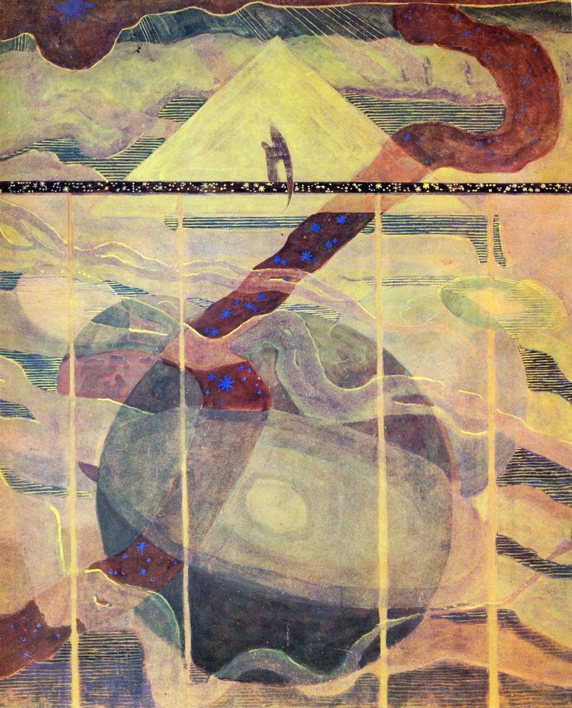 Andante (Sonata of the Stars) by Mikalojus Konstantinas Ciurlionis