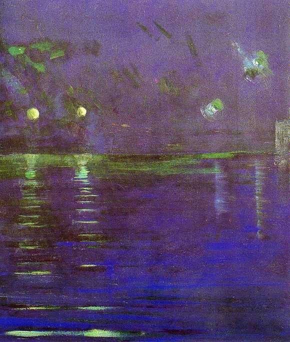 Creation of the World V by Mikalojus Konstantinas Ciurlionis
