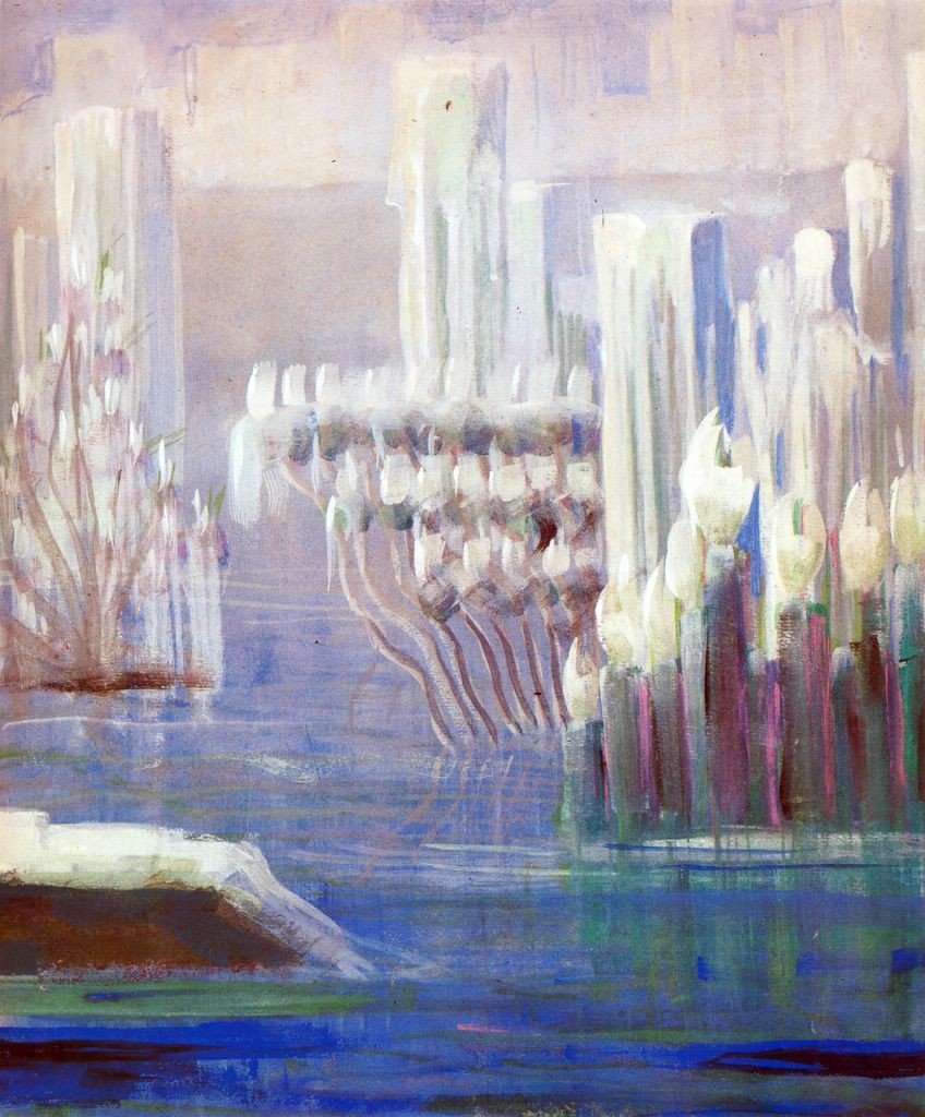 Creation of the World VI by Mikalojus Konstantinas Ciurlionis