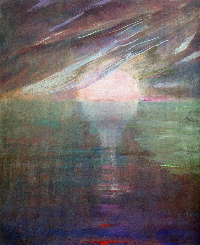 Creation of the World XIII by Mikalojus Konstantinas Ciurlionis